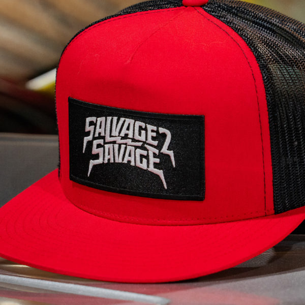 Savage Patch Snapback - Red - Image 2