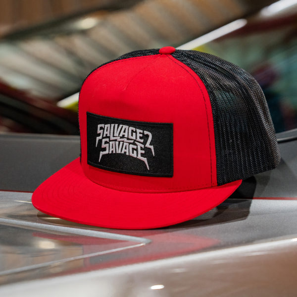 Savage Patch Snapback - Red