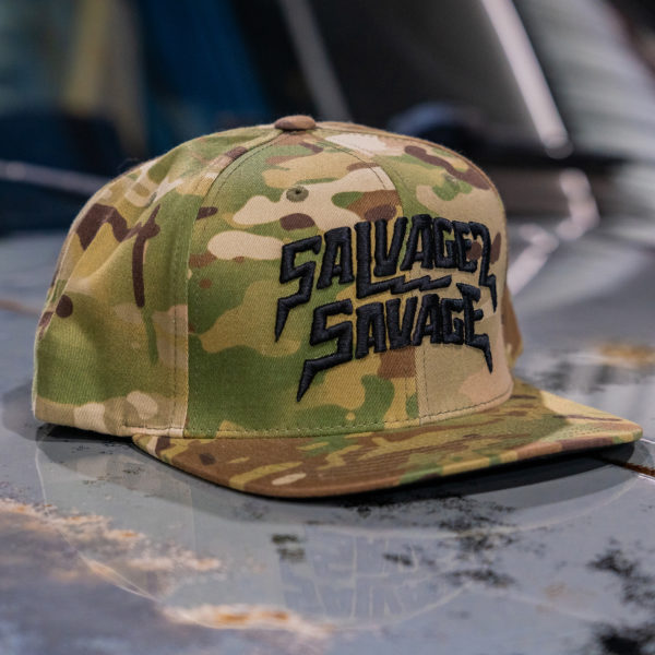 Savage Camo Snapback