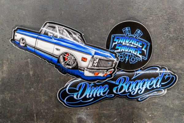 Dimebagged Sticker 3-Pack